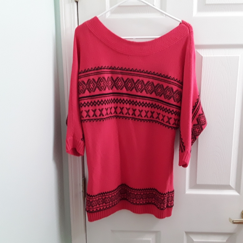 Y2K New York & Company Off the Shoulder Sweater